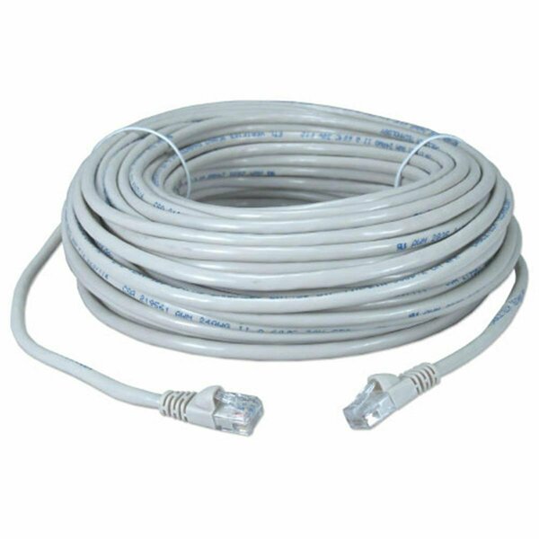 Cmple RJ45 CAT5 CAT5E ETHERNET LAN NETWORK CABLE -w 100 FT WHITE 597-N